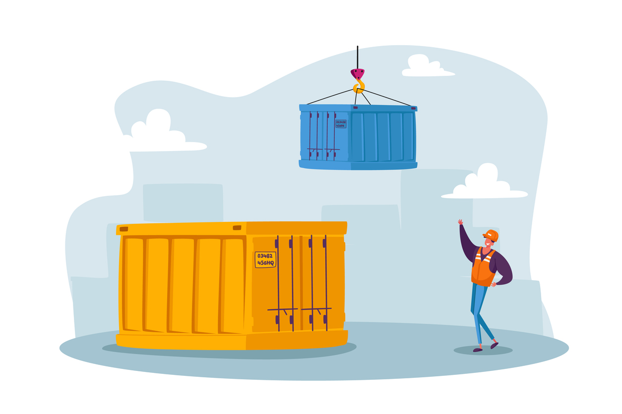 open-top ibc containers for shipping