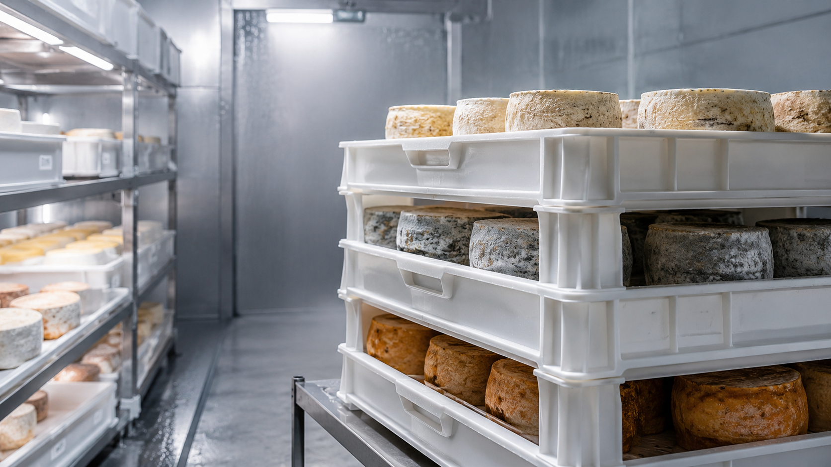 Temperature-Controlled Cheese Ripening Boxes